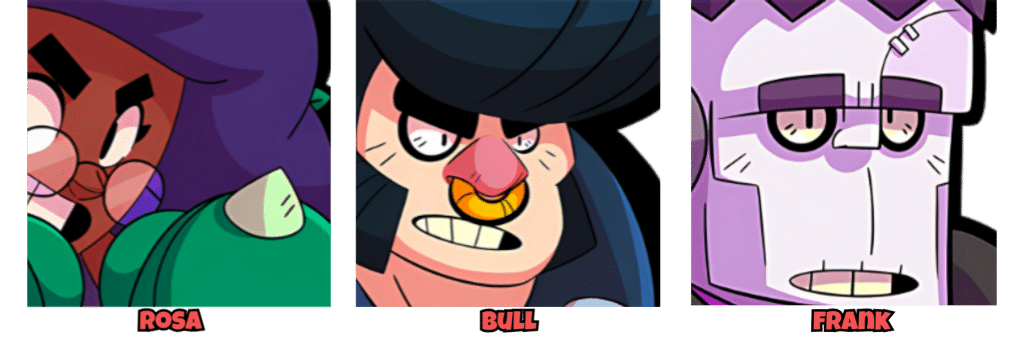 Brawl Stars Quick Travel Guide Brawl Stars Rosa Bull and Frank Brawl Stars Quick Travel Rosa, Bull, and Frank
