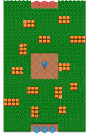 Brawl Stars Bounty Guide Brawl Stars Snake Prairie 1 Brawl Stars Bounty Snake Prairie Map
