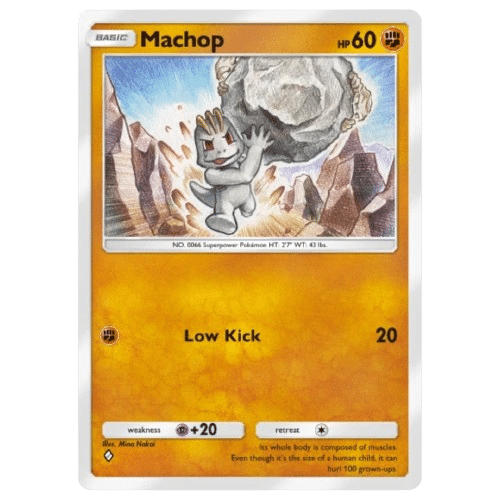 Pokemon TCG Pocket Fighting Mass Outbreak Fighting Type Machop Pokemon TCG Pocket Fighting Mass Outbreak - Fighting Type Machop