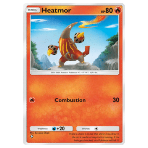 Pokemon TCG Pocket Fire Mass Outbreak Fire Type1 Heatmor Pokemon TCG Pocket Fire Mass Outbreak - Fire Type1 Heatmor