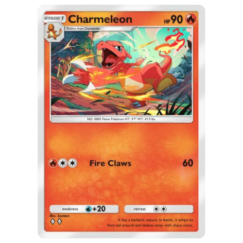 Pokemon TCG Pocket Fire Mass Outbreak Fire Type Charmeleon Pokemon TCG Pocket Fire Mass Outbreak - Fire Type Charmeleon