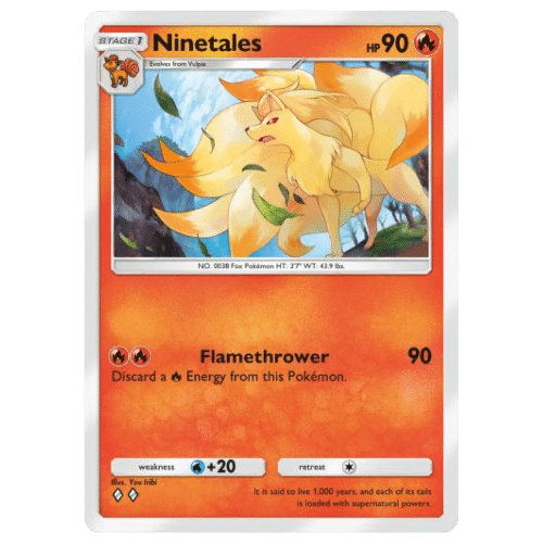 Pokemon TCG Pocket Fire Mass Outbreak Fire Type Ninetales Pokemon TCG Pocket Fire Mass Outbreak - Fire Type Ninetales