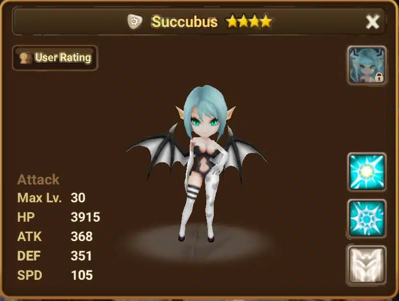 Summoners War Hall of Wind Guide Light Summoners War Succubus