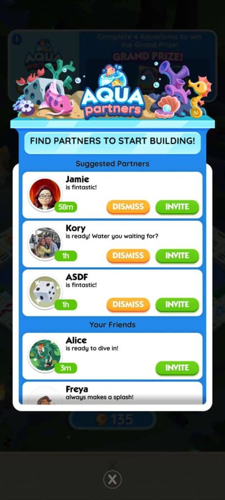 Monopoly Go Aqua Partners (April 8) Monopoly Go Aqua Partners April 8 Find Partners Monopoly Go Aqua Partners: How To Participate