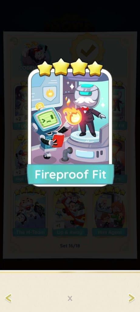 Monopoly Go Codename M Monopoly Go Codename M Fireproof Fit Monopoly Go Codename M: Stickers