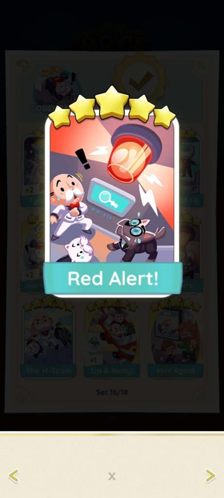 Monopoly Go Codename M Monopoly Go Codename M Red Alert Monopoly Go Codename M: Stickers