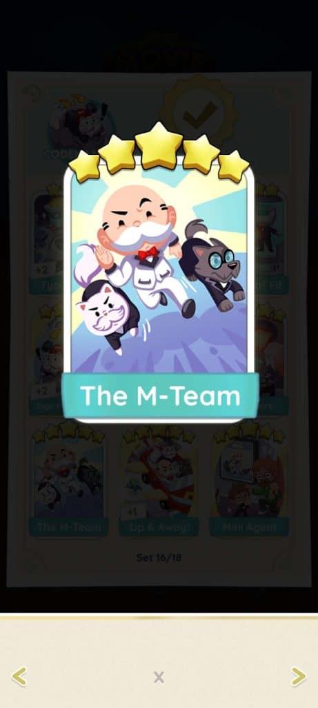 Monopoly Go Codename M Monopoly Go Codename M The M Team Monopoly Go Codename M: Stickers