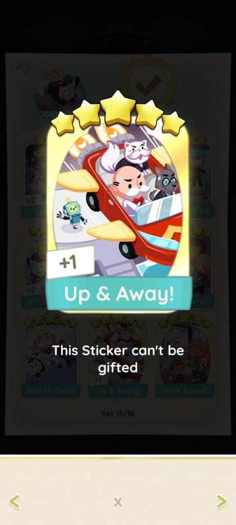 Monopoly Go Codename M Monopoly Go Codename M Up and Away Monopoly Go Codename M: Stickers