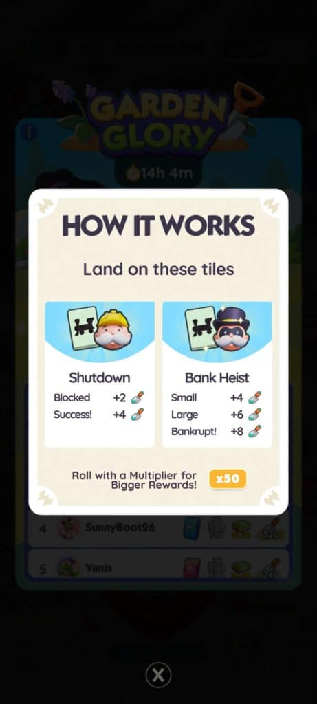 Monopoly Go Garden Glory (April 13) Monopoly Go Garden Glory April 13 How To Earn Points Monopoly Go Garden Glory: How To Earn Points