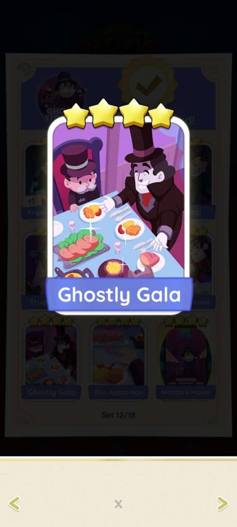 Monopoly Go Ghost Stories Monopoly Go Ghost Stories Ghostly Gala Monopoly Go Ghost Stories: Stickers
