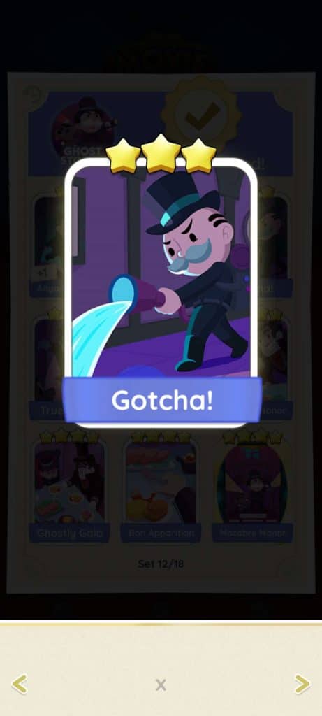 Monopoly Go Ghost Stories Monopoly Go Ghost Stories Gotcha Monopoly Go Ghost Stories: Stickers