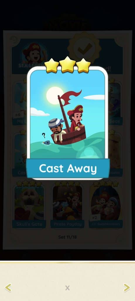 Monopoly Go Sea Legends Monopoly Go Sea Legends Cast away Monopoly Go Sea Legends: Stickers