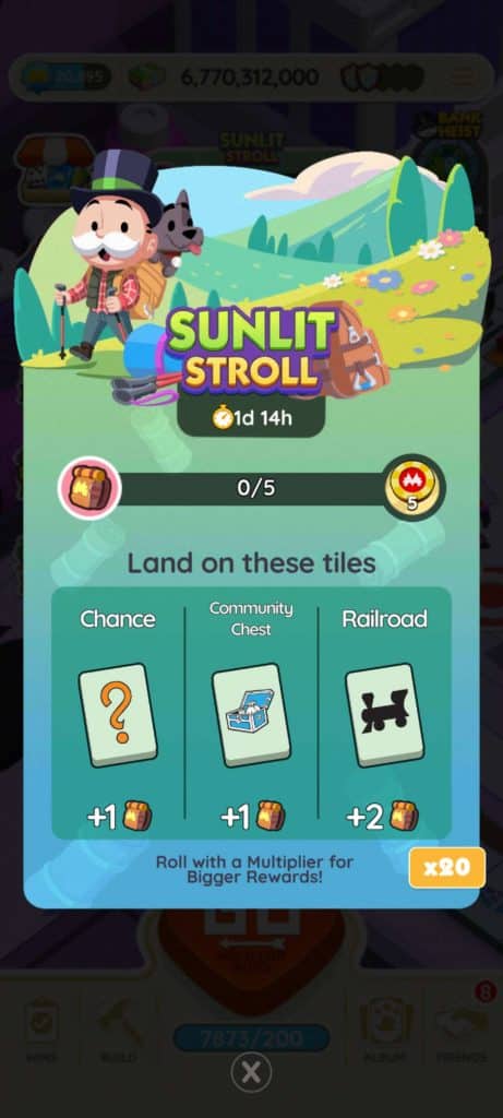 Monopoly Go Sunlit Stroll (April 13) Monopoly Go Sunlit Stroll April 13 Monopoly Go Sunlit Stroll: Tips and Strategies
