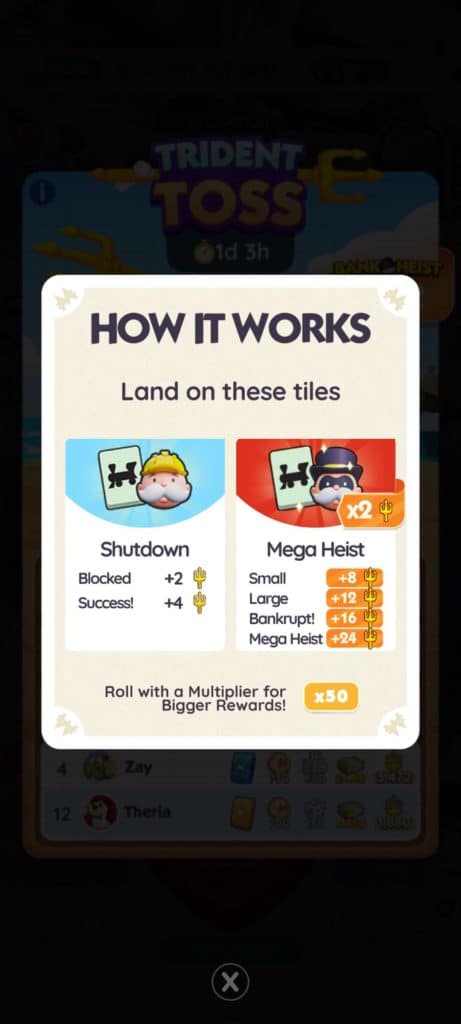 Monopoly Go Trident Toss (April 9) Monopoly Go Trident Toss April 9 How To Earn Points Monopoly Go Trident Toss: How To Earn Points