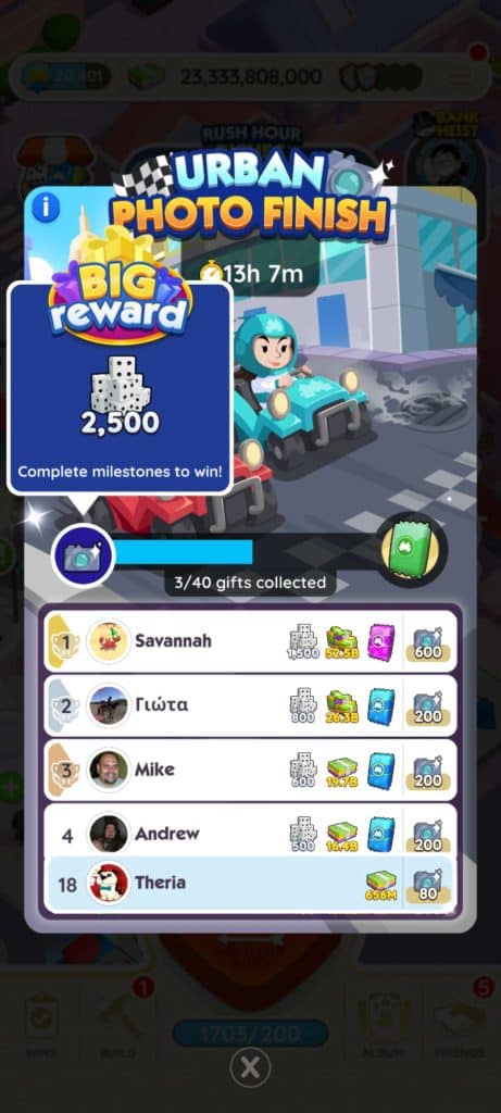 Monopoly Go Urban Photo Finish (April 2) Monopoly Go Urban Photo Finish April 2 Rewards Monopoly Go Urban Photo Finish: Rewards