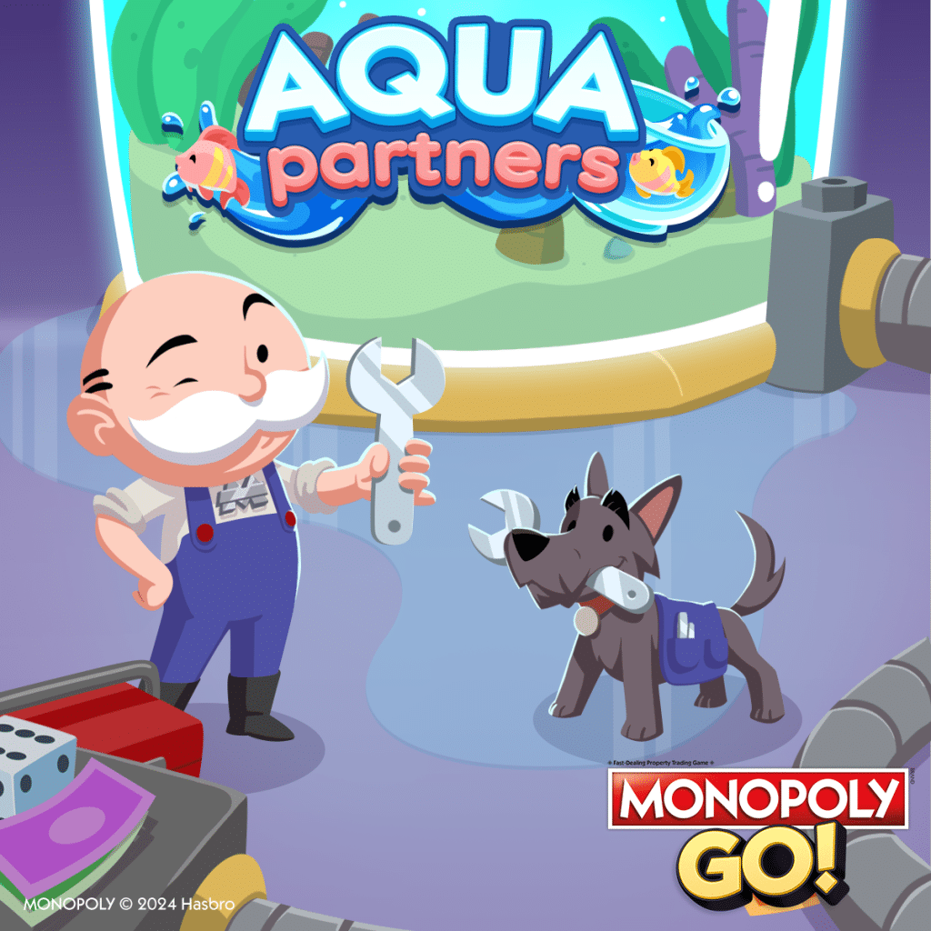 Monopoly Go Atlantean Adventure (April 8) Monopoly Go aqua Partners April8 2 Monopoly Go Atlantean Adventure : Other Events
