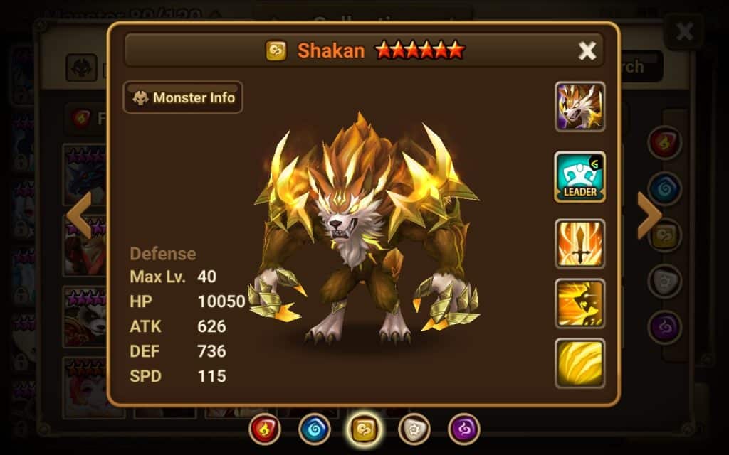 Summoners War Monster Fusion Guide Shakan Summoners War Monster Fusion Guide - Shakan