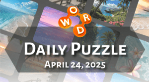 Wordscapes Daily Puzzle 24th of April 2025 Answer Thumbnail