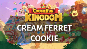 Cookie Run Kingdom - Cookie Run Kingdom Cream Ferret Cookie