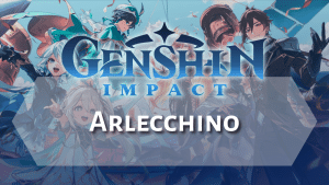 Genshin Impact Arlecchino - Logo