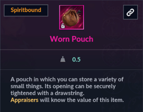 Black Desert Online Night of the Vengeful Souls Guide image 1183 Black Desert Online - Worn Pouch
