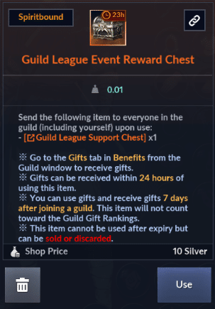 Black Desert Online Guild League Guide image 1321 Black Desert Online - Guild League Event Reward Chest