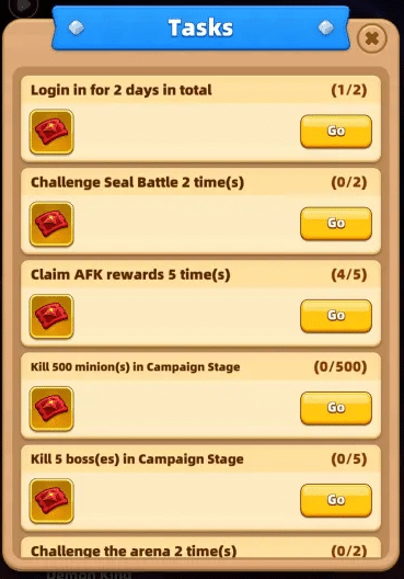 Archero 2 Demon King Clash Guide image 2084 Archero 2 Demon King Clash Guide - Task Event