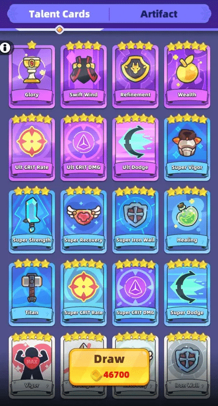 Archero 2 Chapter 91 Silent Reach Guide image 2433 Archero 2 Chapter 91 Silent Reach Guide - Talent Cards
