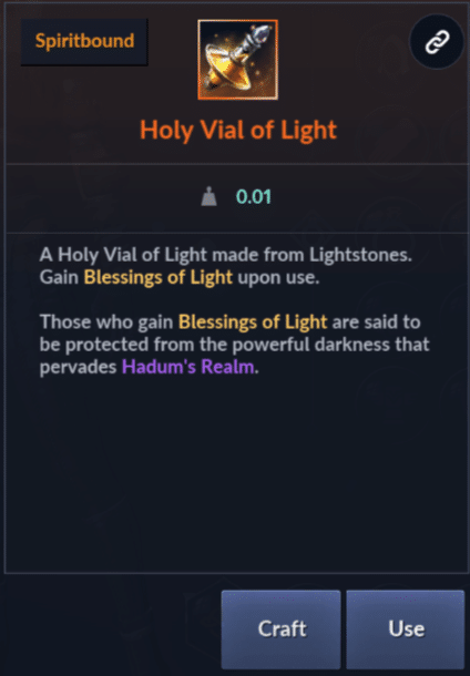 Black Desert Online Family Dispatch Guide image 2468 Black Desert Online - Holy Vial Of Light