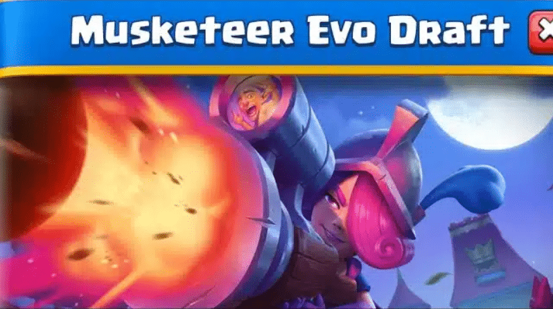 Clash Royale Musketeer Evolution Draft