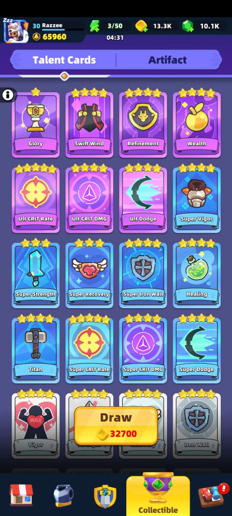 Archero 2 Chapter 47 Vampires Estate Guide image 610 Archero 2 Chapter 47 Vampires Estate Guide - Talent Cards