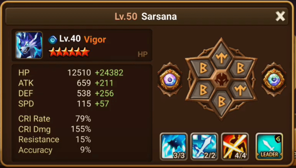 Summoners War Lumel Remains Guide image 737 Summoners War Lumel Remains Guide - Key Monsters