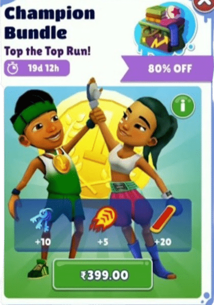 Subway Surfers Limited Character Noon Guide subwaysurfers champion bundle Subway Surfers Limited Character Noon Guide - Champion Bundle