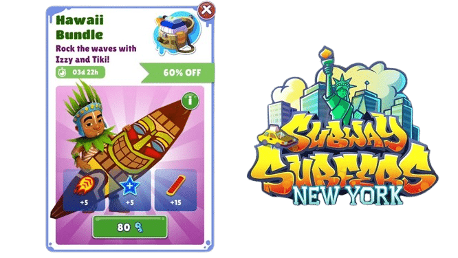 Subway Surfers Limited Character Izzy Guide subwaysurfers izzy tiki bundle Subway Surfers Limited Character Izzy Guide - Hawaii Bundle