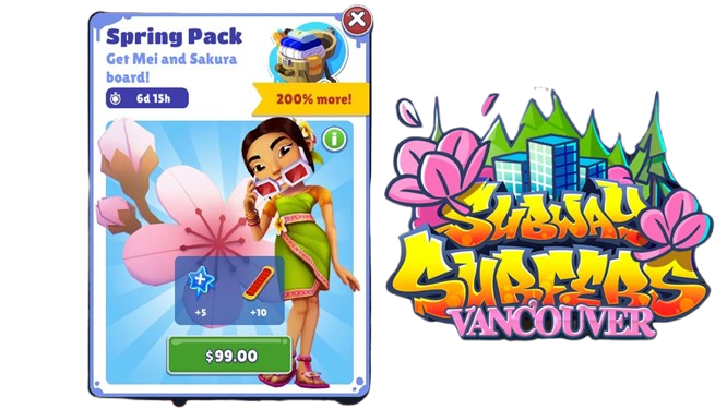 Subway Surfers Limited Character Mei Guide subwaysurfers mei springpack bundle Subway Surfers Limited Character Mei - Spring Pack Bundle