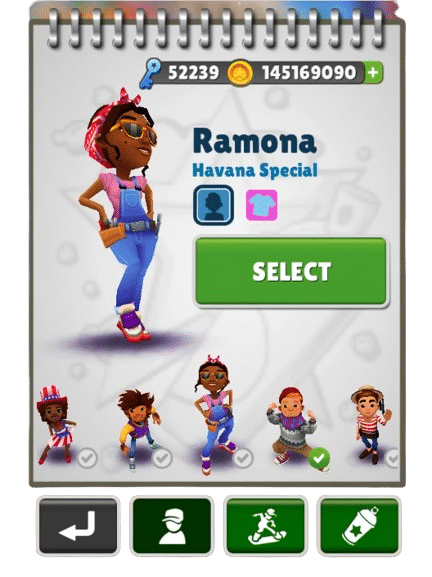Subway Surfers Limited Character Ramona Guide subwaysurfers ramona purchase Subway Surfers Limited Character Ramona Guide - Ramona Logo