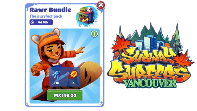 Subway Surfers Limited Character Jia Guide subwaysurfers rawr bundle Subway Surfers Limited Character Jia Guide - Rawr Bundle