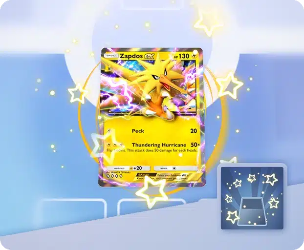 Pokemon TCG Pocket Lightning Mass Outbreak zapdos ex exclusive flair Pokemon TCG Pocket Lightning Mass Outbreak