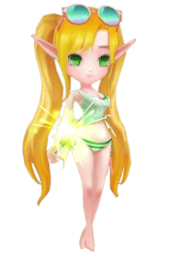Summoners War Aeilene Wind Fairy Beach Girl Aeilene 1 Summoners War Aeilene Wind Fairy