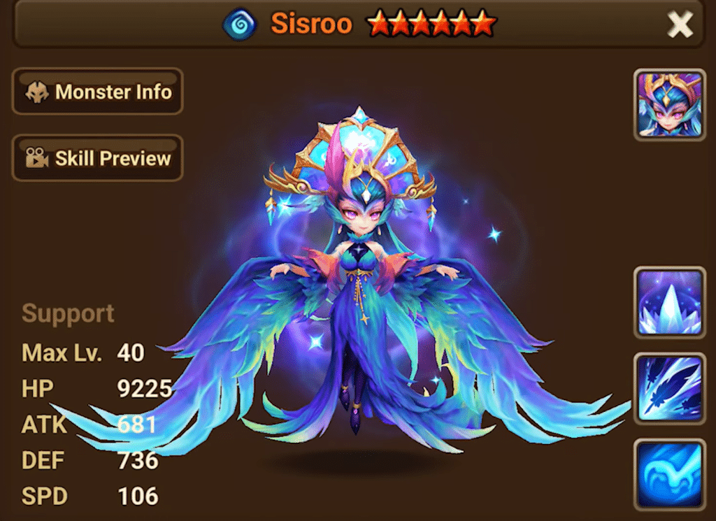 Summoners War Sisroo Water Harpu Guide Sisroo Water 1 Summoners War Sisroo Water Harpu Guide