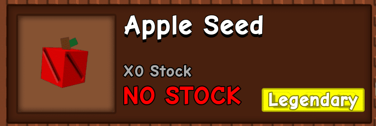 Grow a Garden Apple grow a garden apple in shop Grow a Garden Apple seed in shop