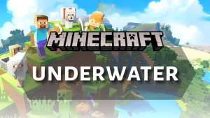 Minecraft Bedrock Underwater Guide - Title