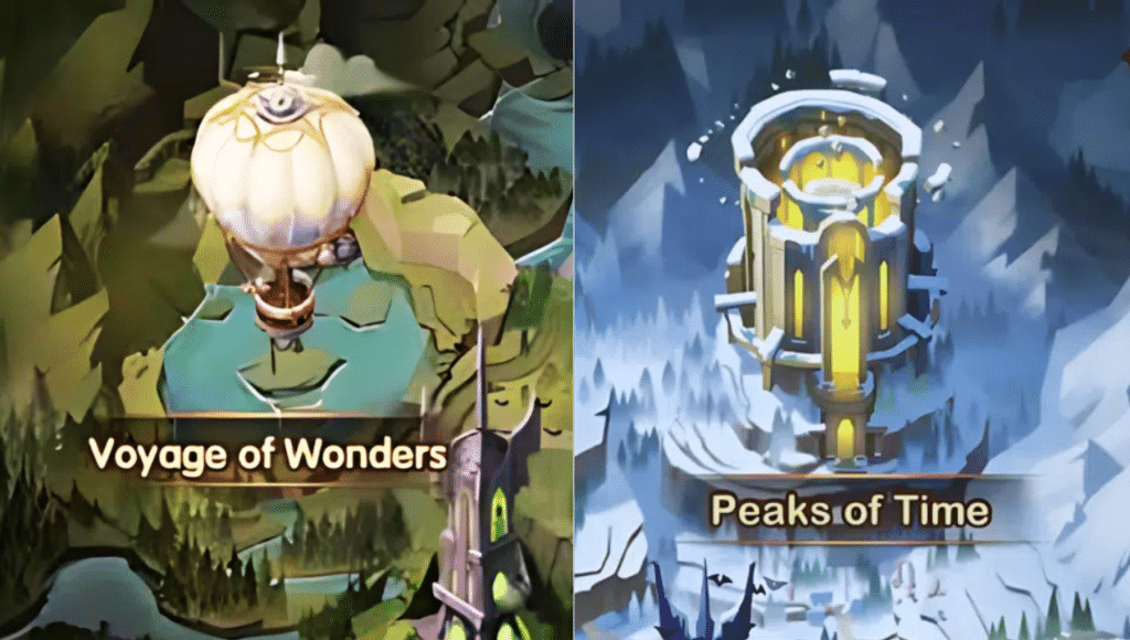 AFK Arena Poe Coins Guide AFK Arena Voyage of Wonders and Peaks of Time 1 Voyage of Wonders and Peaks of Time