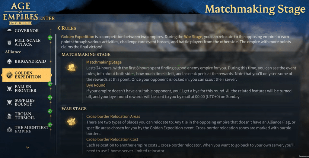 Age Of Empires Mobile Golden Expedition Event Guide - Theria Games