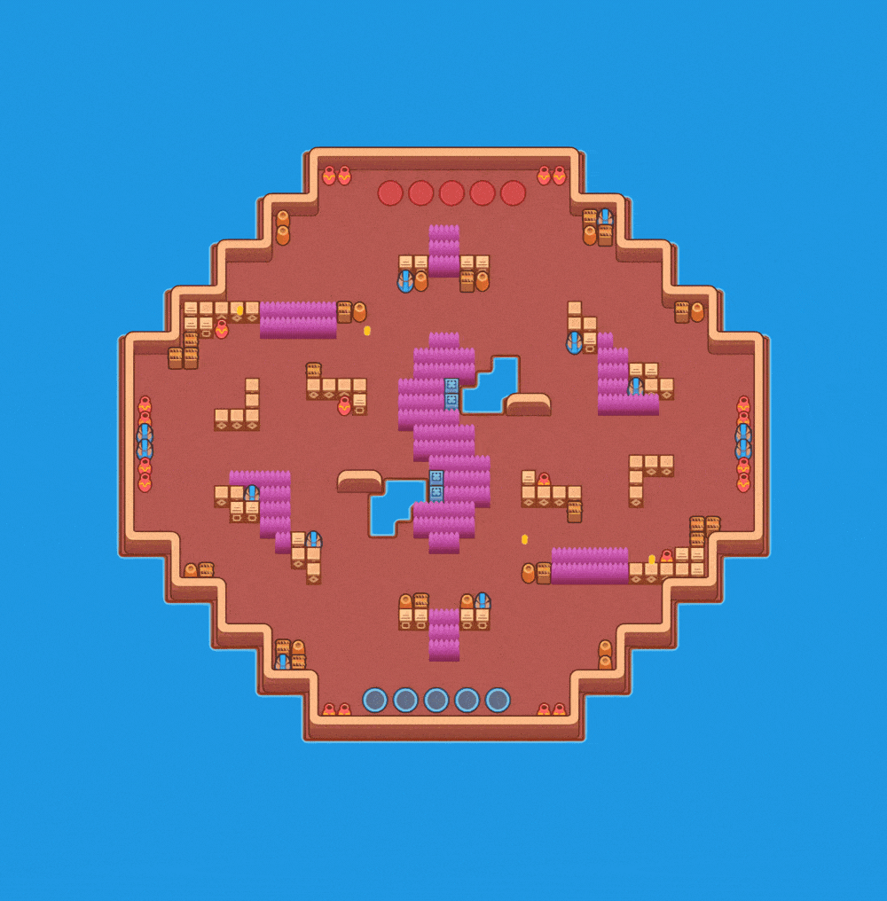 Brawl Stars Survival of the Meanest Guide Brawl Stars Bush Patches Brawl Stars Survival of the Meanest Bush Patches