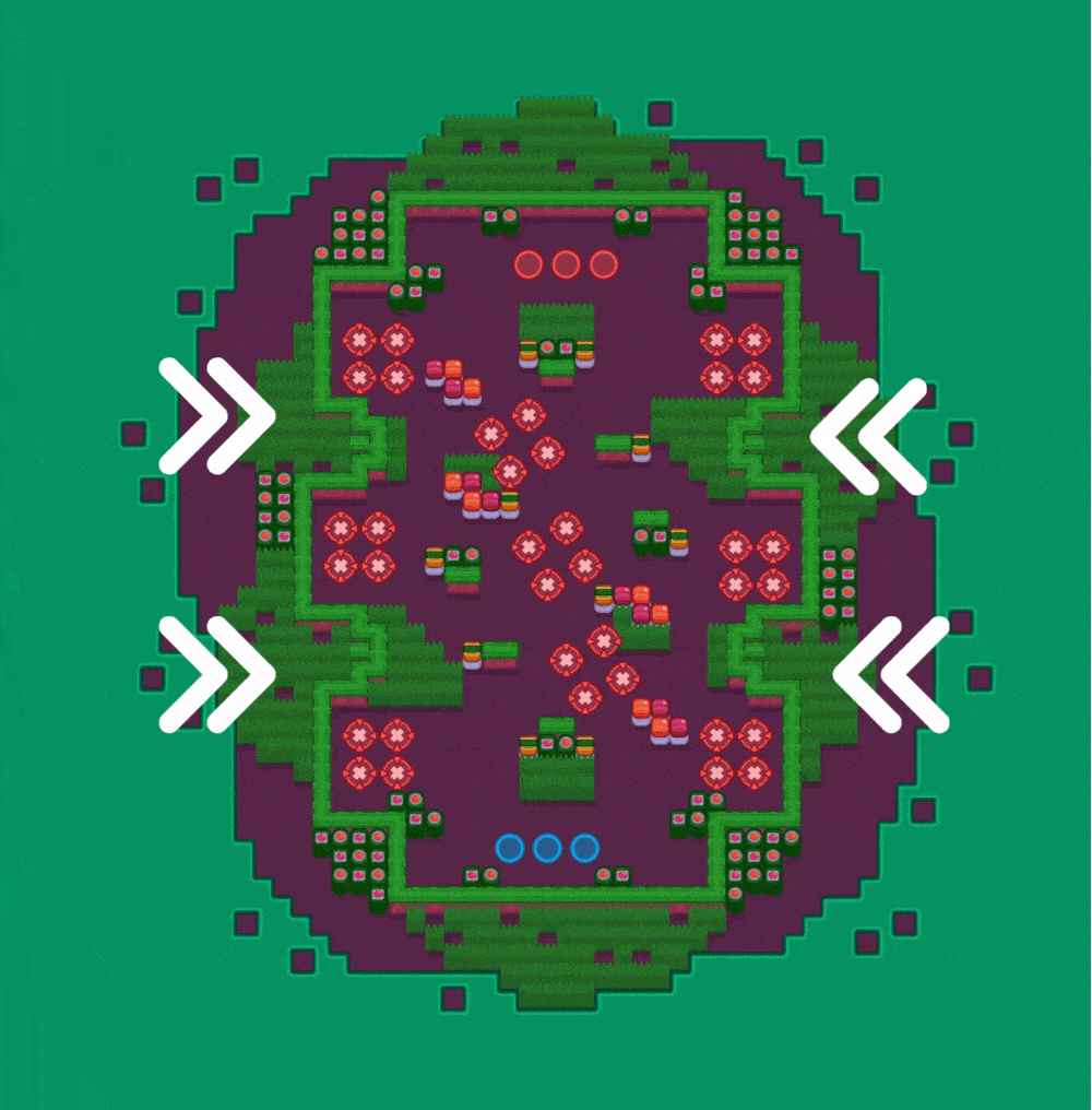 Brawl Stars Tempura Valley Guide Brawl Stars Bushy Outer Lanes Brawl Stars Tempura Valley Bushy Outer Lanes