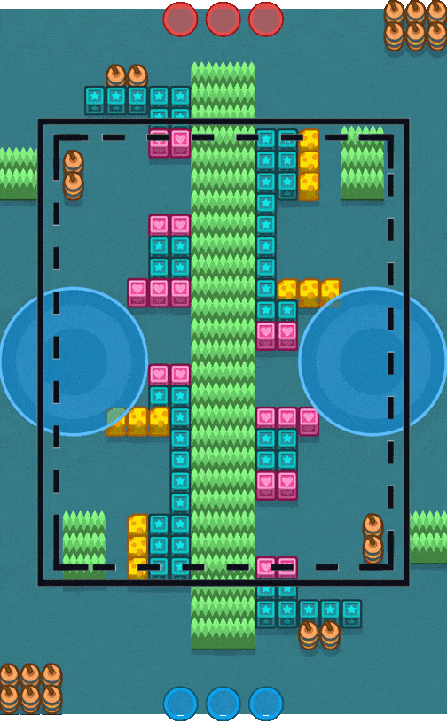 Brawl Stars The Great Divide Guide Brawl Stars Great Divide Central obstacle Brawl Stars The Great Divide Central Obstacle