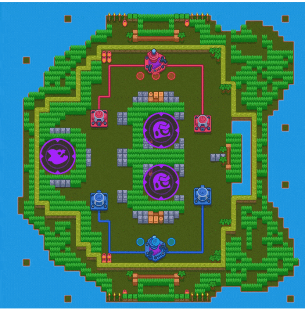 Brawl Stars The Smackdome Guide Brawl Stars Smackdome Jungle Flanks Brawl Stars The Smackdome Jungle Flanks