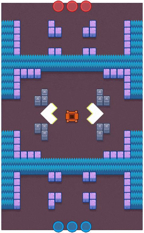 Brawl Stars The Cooler Hard Rock Guide Brawl Stars The Cooler Side Lanes Brawl Stars The Cooler Hard Side Lanes