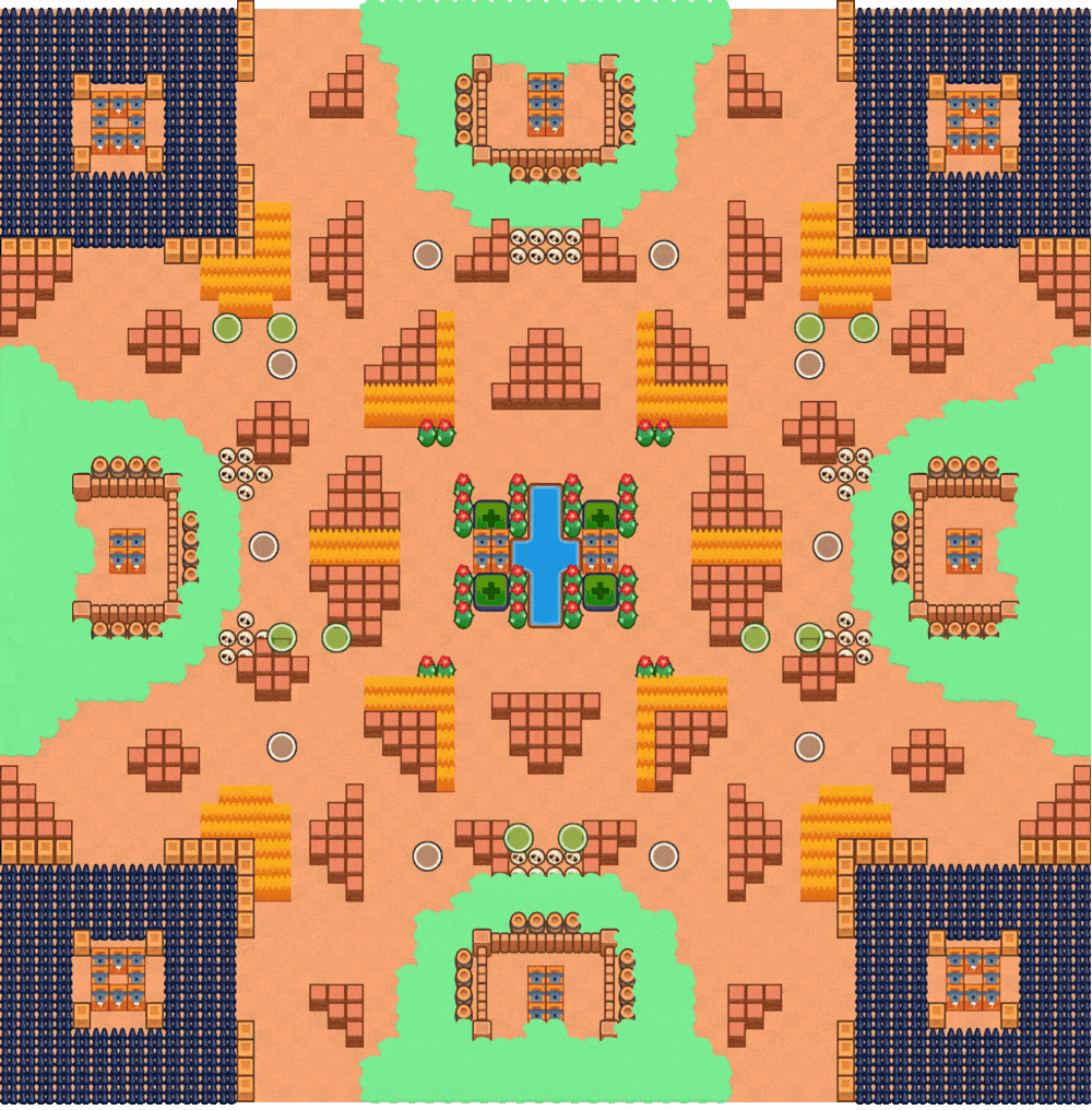 Brawl Stars Trap Map Guide Brawl Stars Trap Map Central Lake Brawl Stars Trap Map Central Lake